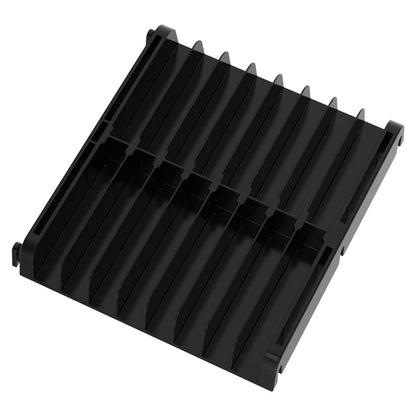 Desktop Cd Storage Stand - Large Capacity Black-1915196818300473351