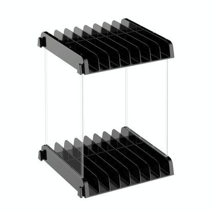 Wall-Mounted Game Card Cd Storage Bracket - Black-1915196932880470016