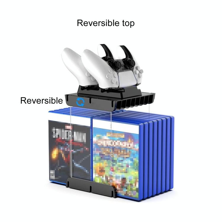 Wall-Mounted Game Card Cd Storage Bracket - Black-1915196932880470021