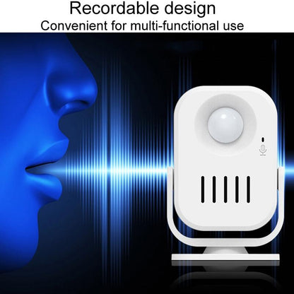 Smart Infrared Sensor Doorbell With Recordable Voice Prompt And Loudspeaker-1915198298176753671