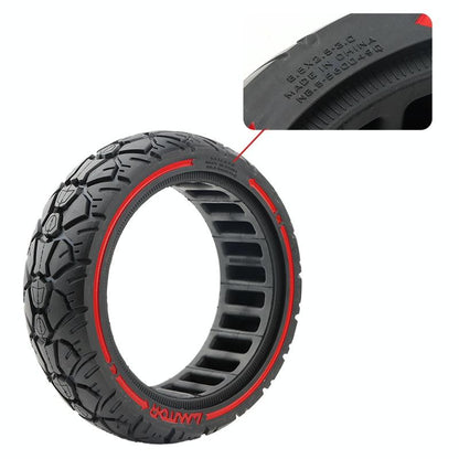 Universal 8.5 Electric Scooter Tire With 56 Card Slot - Off-Road Red Line-1964932204509401091