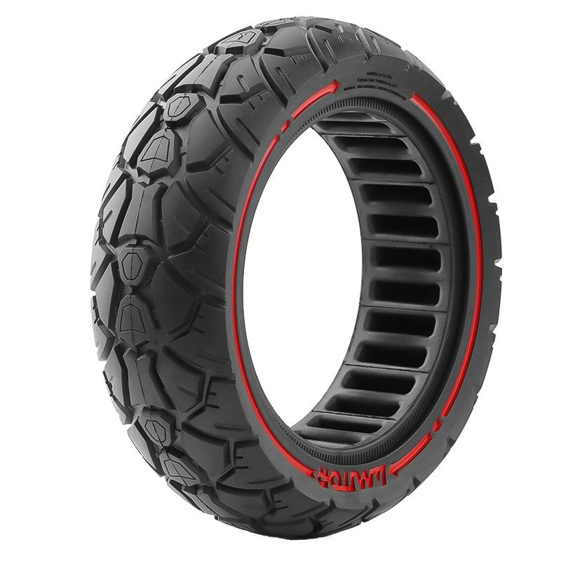 Universal Off-Road Scooter Tire - 10 X 2.7-2.75 53.5 255-70 Or 70 / 65-6.5 - Red Line-1964932203016228866