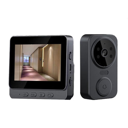2.4G Wireless Doorbell With 4.3 Ips Screen And Night Vision Camera-1922443442093428745