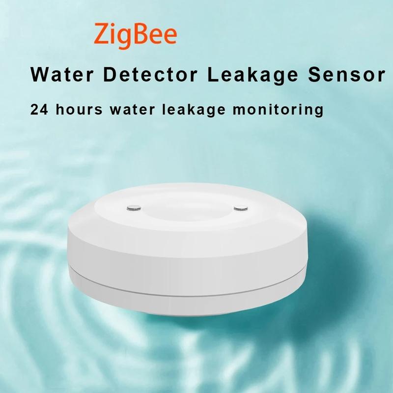 Smart Water Leak Detector With Zigbee & Wifi-1915197521664282625
