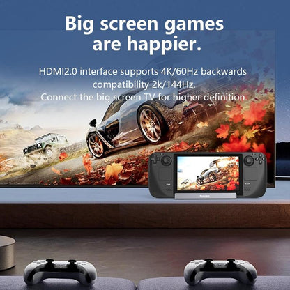 6-In-1 Type-C Docking Station For Steam Deck / Rog Blueendless Ds601 Game Console-1915198258649632775