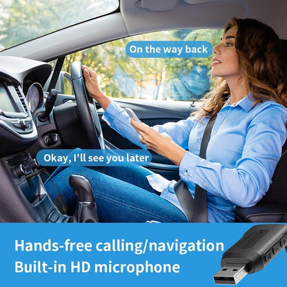 Usb Car Bluetooth Receiver With Bluetooth 5.4 And U Disk Support-1915198076809777158