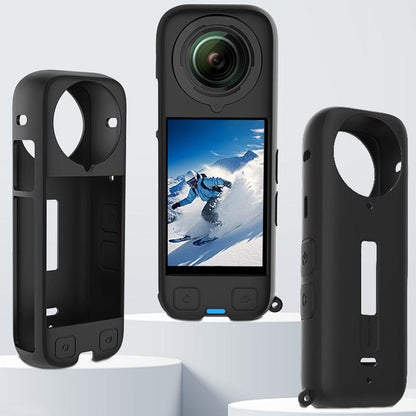 Black Silicone Case For Insta360 X4 Ox4-Jst-Cy Body-1915196819126751233