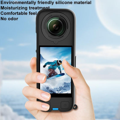 Black Silicone Case For Insta360 X4 Ox4-Jst-Cy Body-1915196819126751238