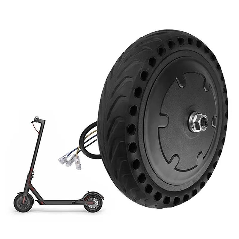 Xiaomi M365 Electric Scooter With 36V 250W Motor And Solid Honeycomb Tires In Black-1964932196372451329