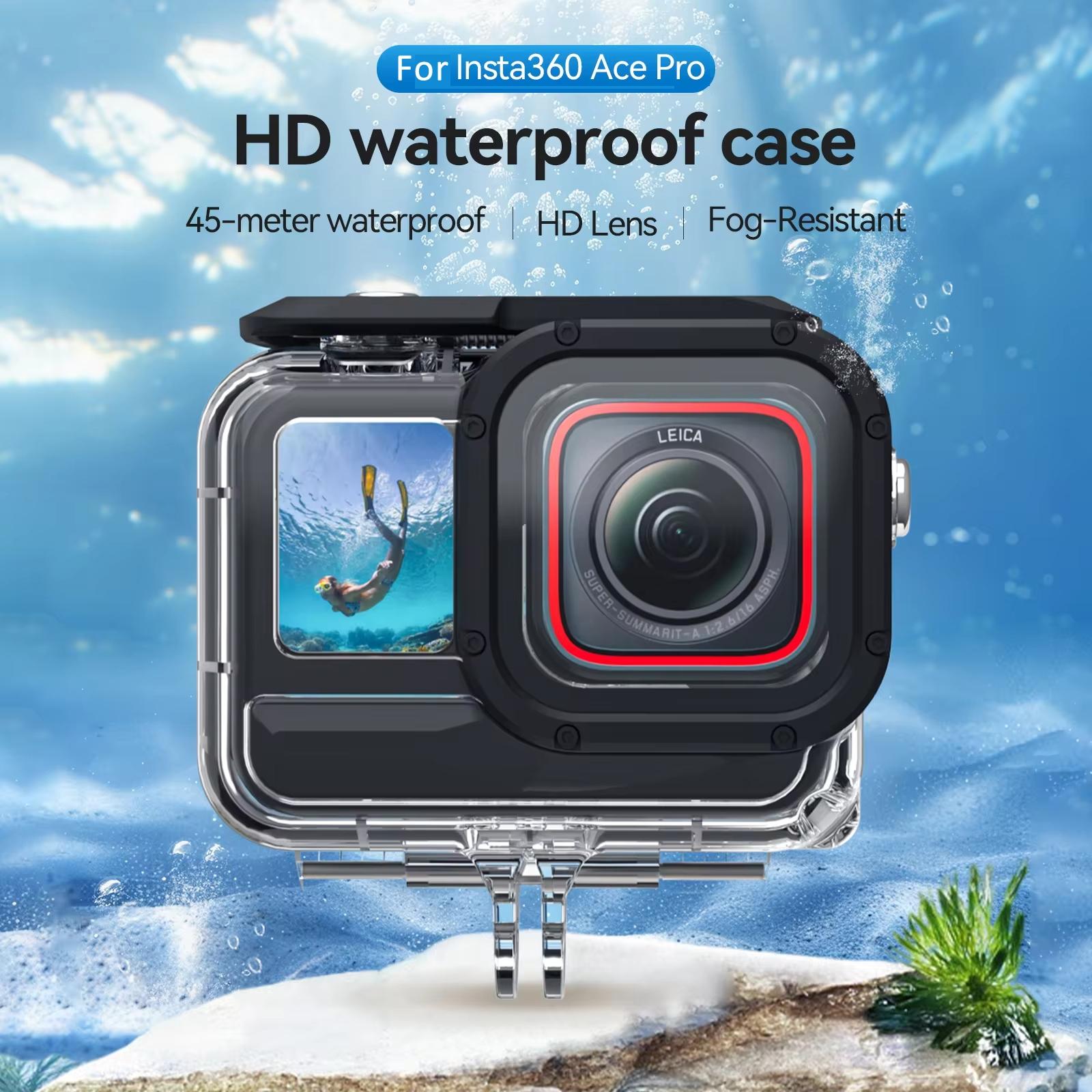 Waterproof Diving Housing For Insta360 Ace Pro Camera - 45M Depth-1915197480585269249