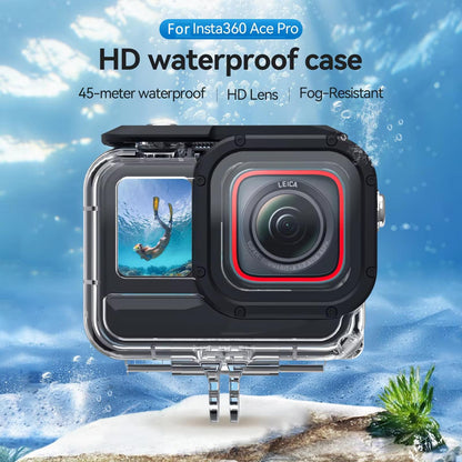 Waterproof Diving Housing For Insta360 Ace Pro Camera - 45M Depth-1915197480585269249