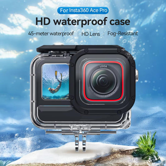 Waterproof Diving Housing For Insta360 Ace Pro Camera - 45M Depth-1915197480585269249