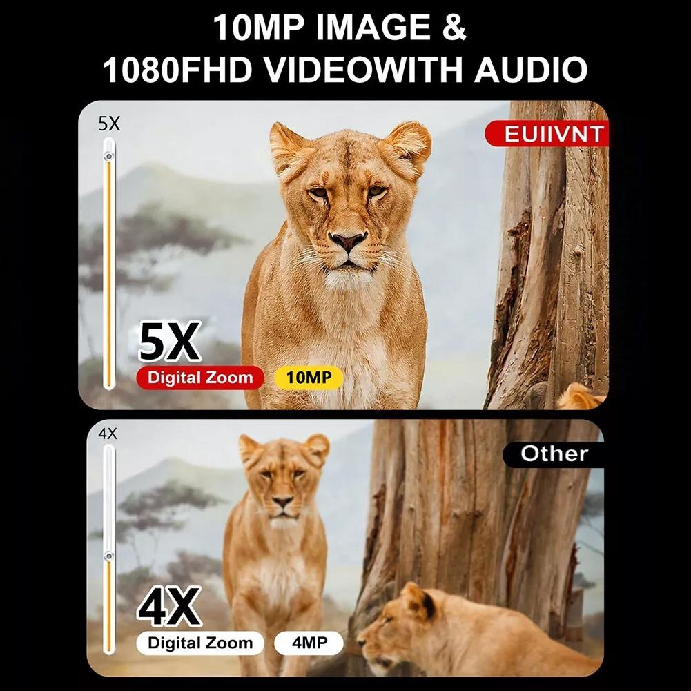 1080P Hd Binocular With Infrared Night Vision 2.4 Screen 5X Zoom-1922443457855623175