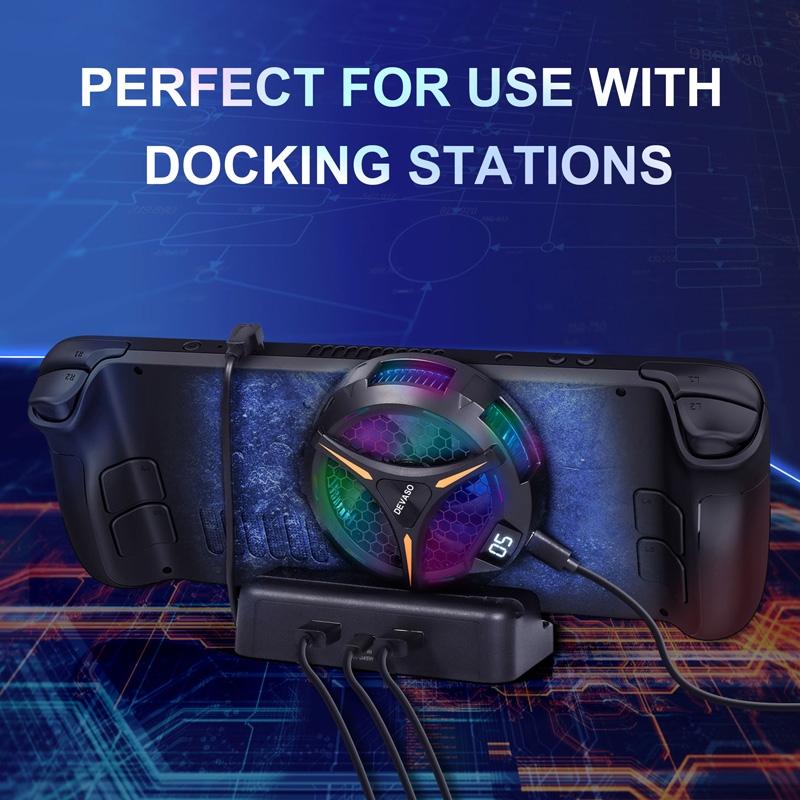 Steam Deck Oled Game Console With Digital Display And Metal Heat Sink-1915197599351181318