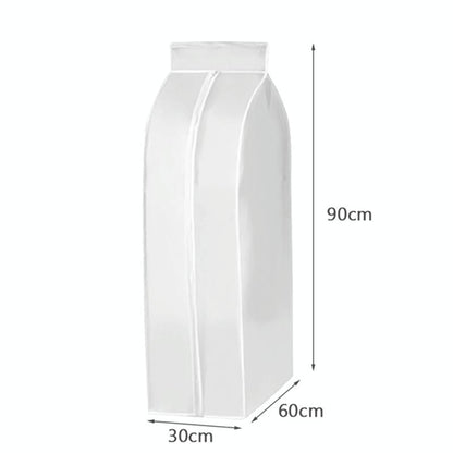 Waterproof Hanging Storage Bag For Dustproof Organization - White-1915196862512631809