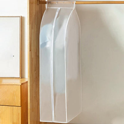 Waterproof Hanging Storage Bag For Dustproof Organization - White-1915196645293821952
