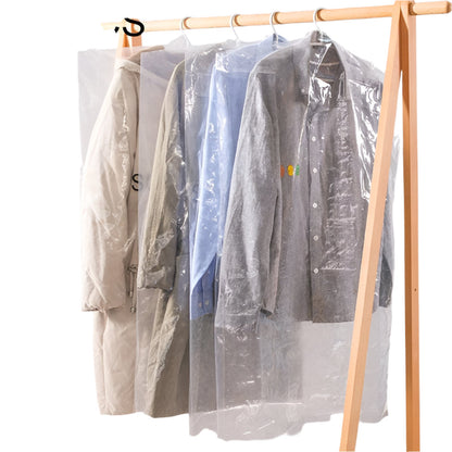 100 Disposable Transparent Dust Bags - 55X80Cm - Pp 4 Wires-1964932344771121152