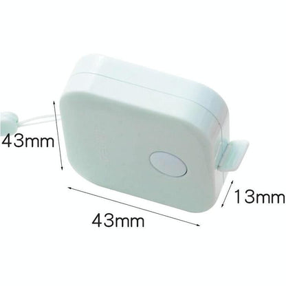 Compact Leather Measuring Tape - 1.5M Mini Cute Portable-1964932180551536646