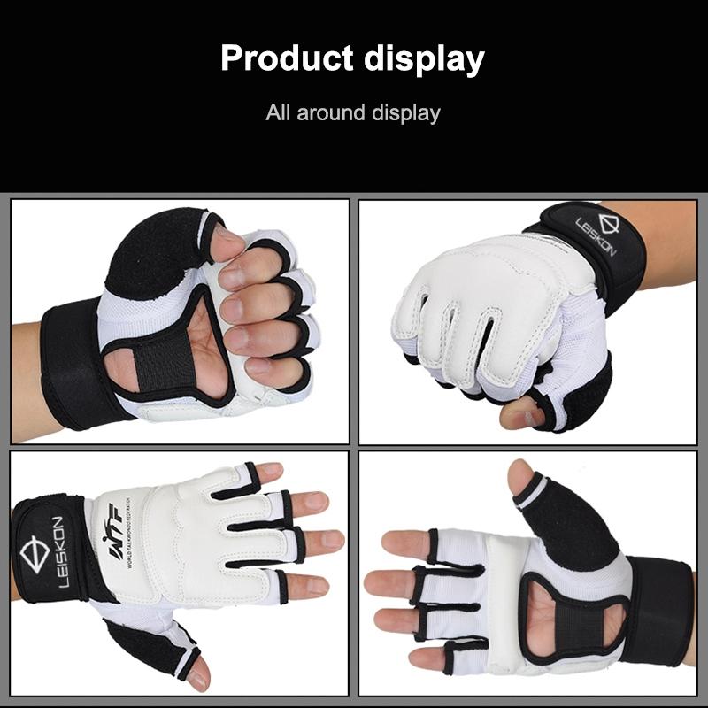 Adult Half-Finger Sandbag Training Gloves For Fitness And Sparring - Xs-1915198348332240903