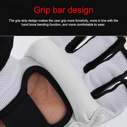 Adults Half Finger Sandbag Training Boxing Gloves - Pu Leather-1915197837939970051