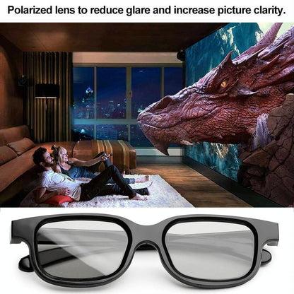 Non-Flash 3D Glasses For Movies-1915197812065308677