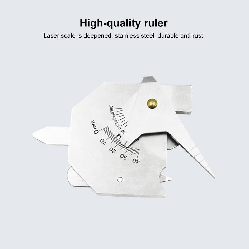 Stainless Steel Welding Inspection Ruler - Hjc40-1915198084074311686