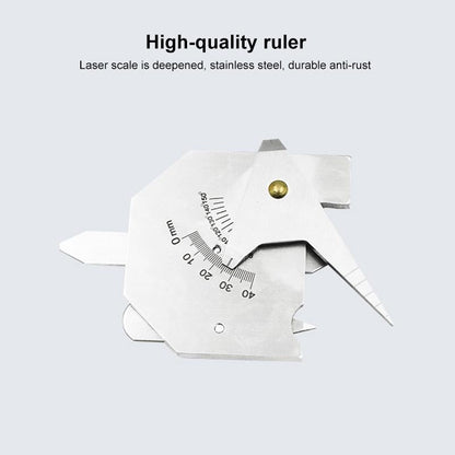 Stainless Steel Welding Inspection Ruler - Hjc40-1915198084074311686