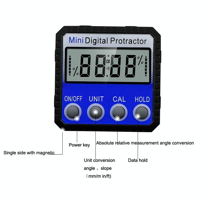 Digital Display Inclinometer With Strong Magnetic Adsorption And Multi-Angle Flip-1964932271534379012