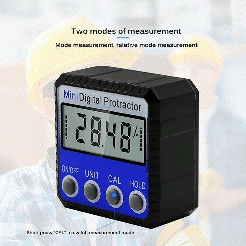 Digital Display Inclinometer With Strong Magnetic Adsorption And Multi-Angle Flip-1964932271534379016