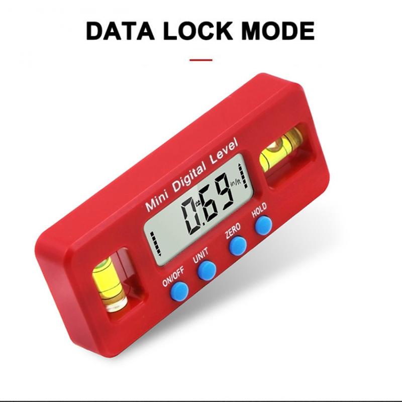 Mini Digital Magnetic Spirit Level - 100Mm-1915197424595505156