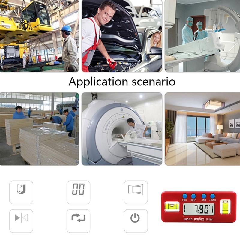 Mini Digital Magnetic Spirit Level - 100Mm-1915197424595505158