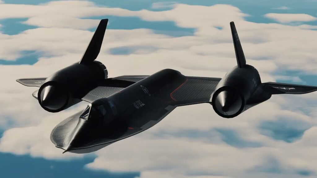 Christmas gift SR-71 Blackbird Reconnaissance Aircraft Building Blocks Set, 183 Pieces Military Model Kit for Kids Aged 6+ & Enthusiasts（SQ71 reconnaissance plane）