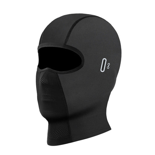 Premium Cycling UV Protection Head Cover - Full-Face Shield for Sun Safety（black）