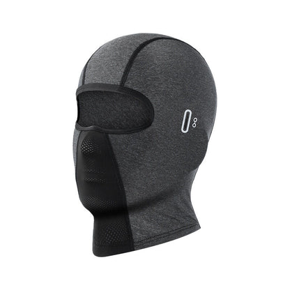 Premium Cycling UV Protection Head Cover - Full-Face Shield for Sun Safety（black）
