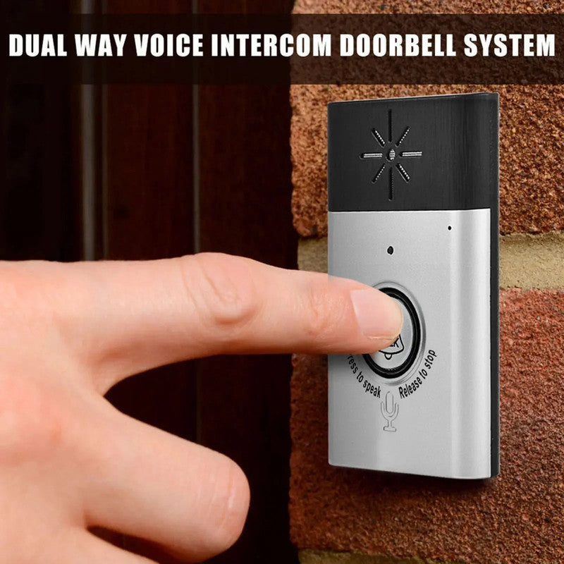 2-Way Voice Intercom Wireless Doorbell System - Smart Home Security - Bens Market Place