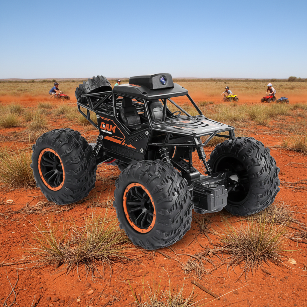 Remote Control Stunt Car with HD Camera - FPV WiFi Remote Control SUV Kids Toy