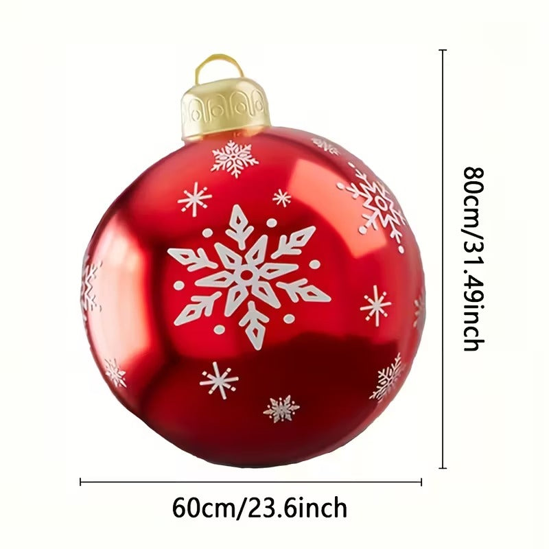 2D Flat Extra Large Christmas Inflatable Balloons - Holiday Party Decorations - Bens Market Place