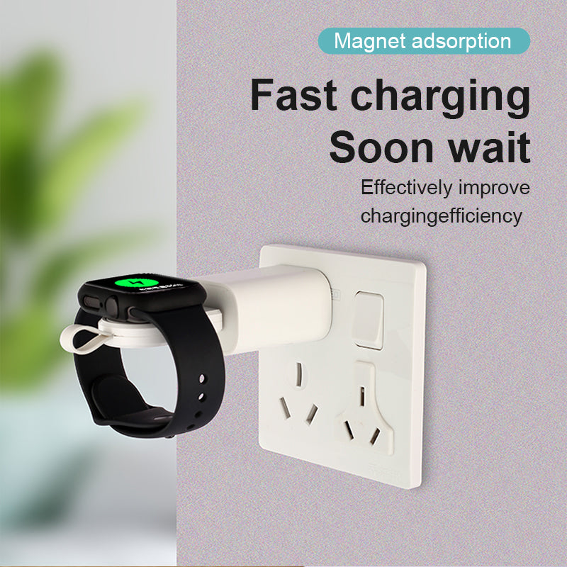 Portable watch wireless charger