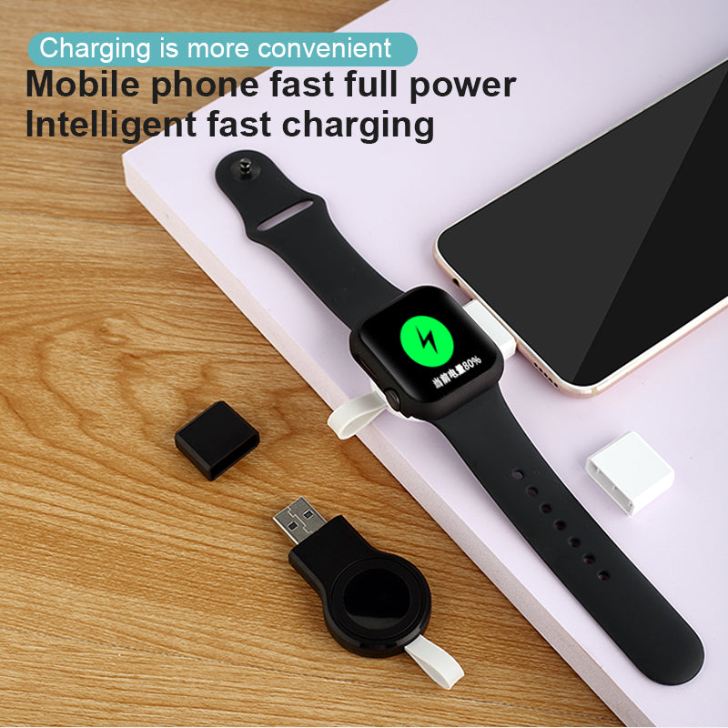 Portable watch wireless charger