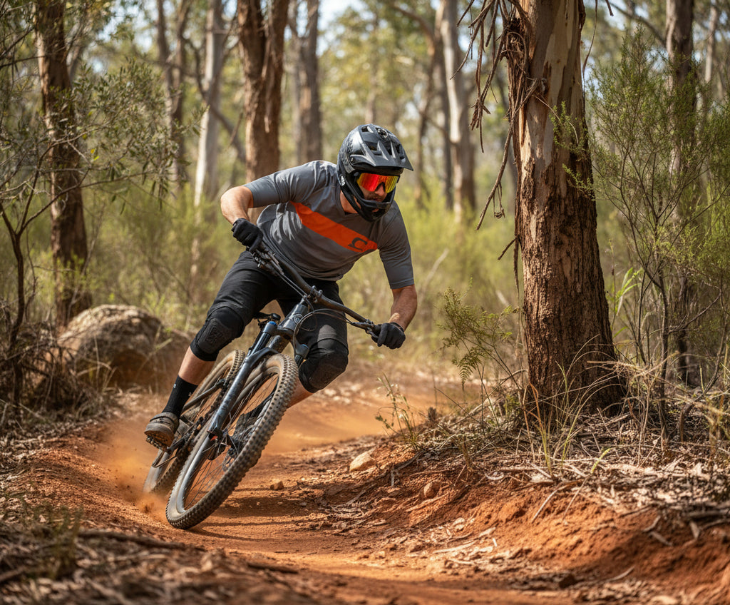 Outdoor Master Hawk II Polarized Sports Sunglasses – UV400 Protection, TR90 Frame (Black + Revo Blue, Cat.3)