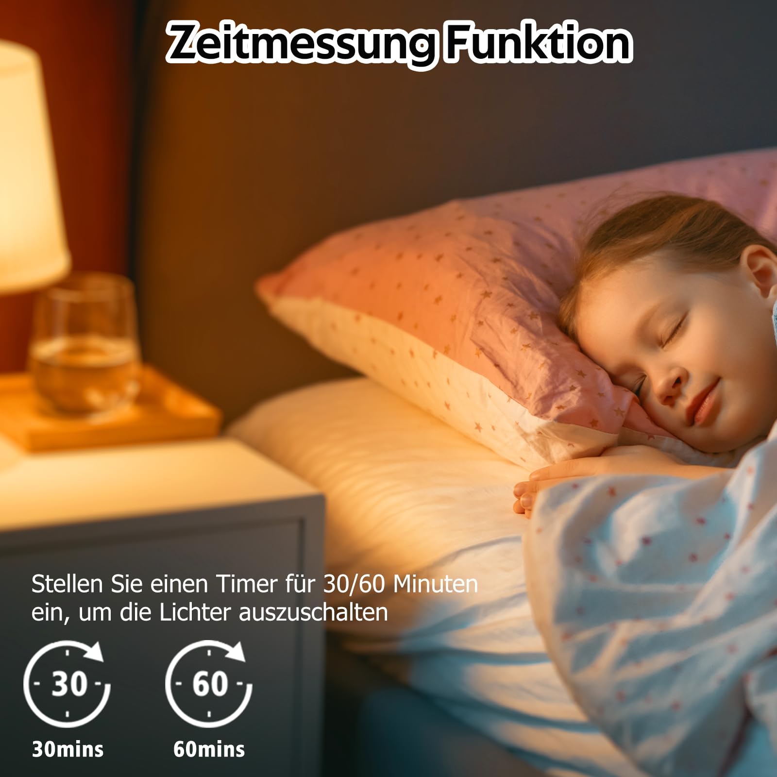 LED Battery Operated Lamps for Indoor Wall Light, E27, Remote Control and Touch Control CCT with E27 and Iron Piece for Living Room, Bedroom, Staircase, Hallway, Wireless Wall Light, Pack of 2