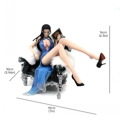 ONE PIECE Sofa Nico·Robin Figures Nico·Robin Sitting Dress Model Statue Boxed