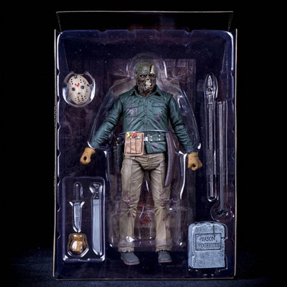 Friday The 13th Part VI Jason Lives Voorhees Action Figure Model 18cm