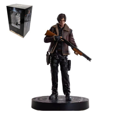 Resident Evil Leon Scott Kennedy Figure Game Model Statue Toy 33cm