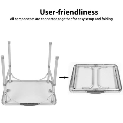 Outdoor Camping Folding Table Picnic Foldable Tables Aluminium Portable BBQ Desk