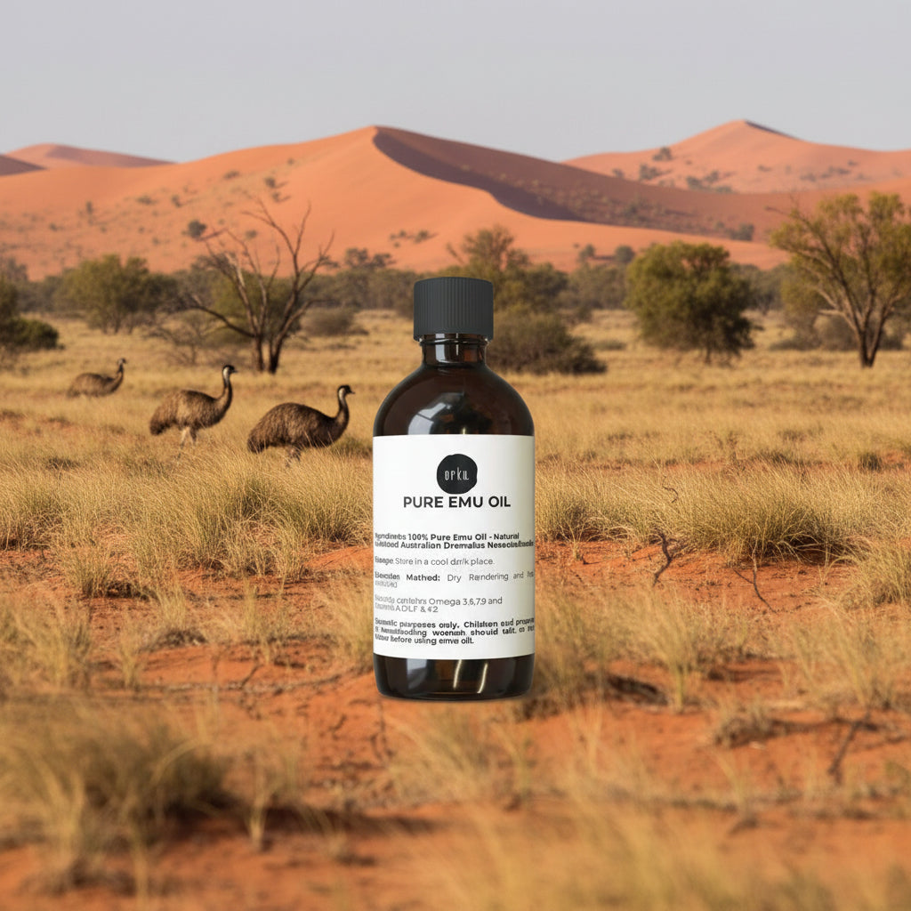10ml Pure Emu Oil | Natural Undiluted | Australian Made | Rich in Omegas and Vitamins