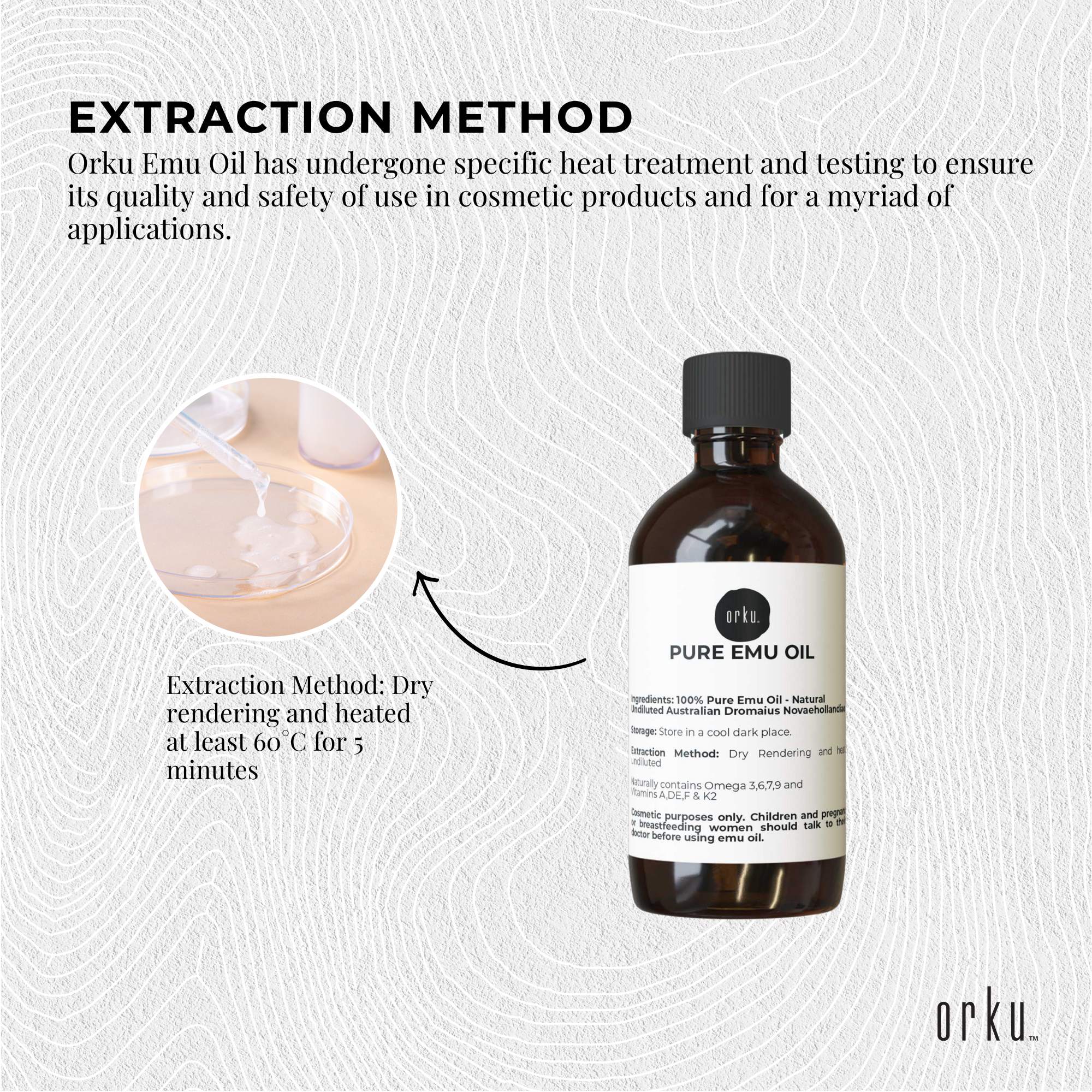 100ml Pure Emu Oil – Natural Australian Wellness in a Bottle