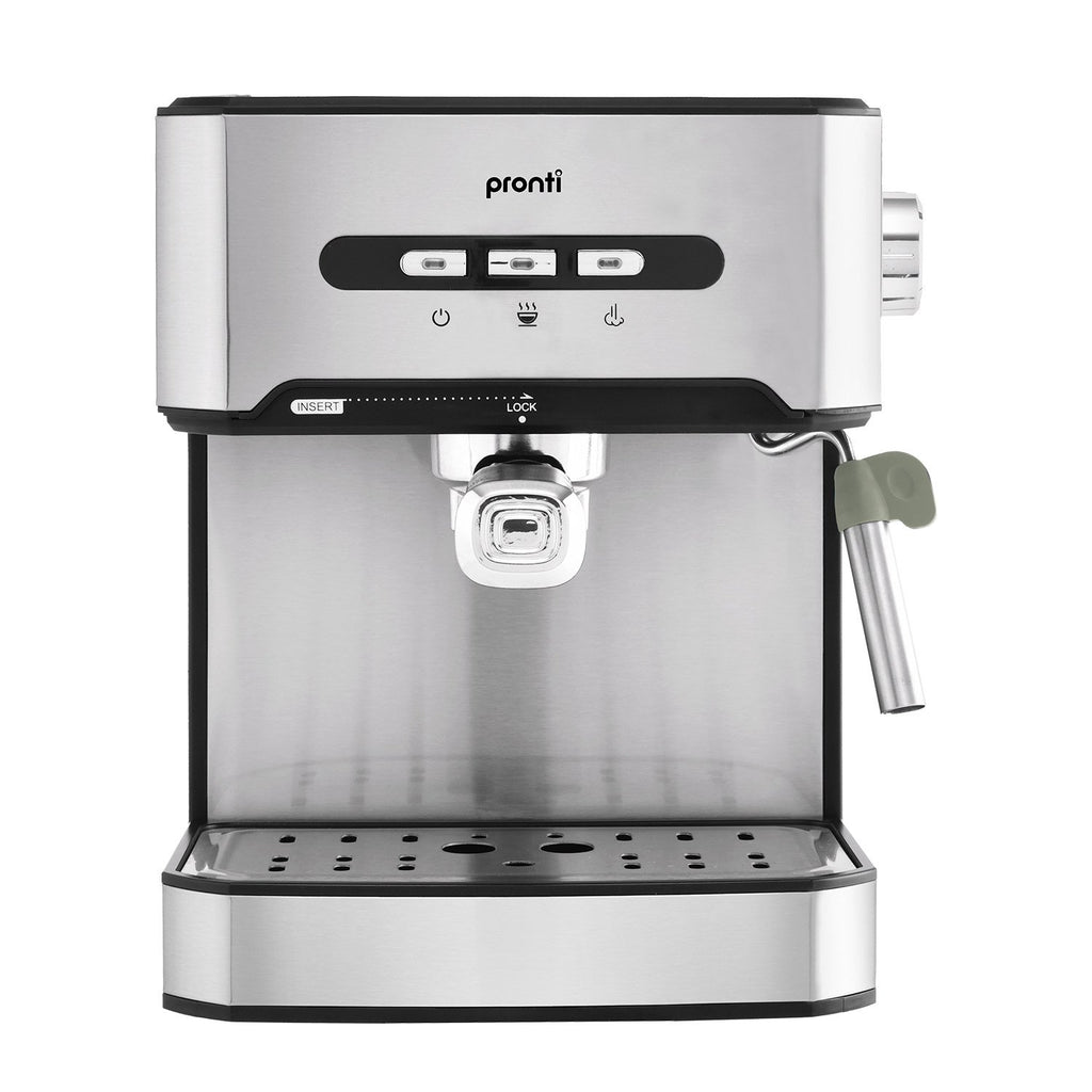 Pronti 1.6L Automatic Coffee Espresso Machine | 20-Bar Italian Pump | Steam Frother | Free Shipping