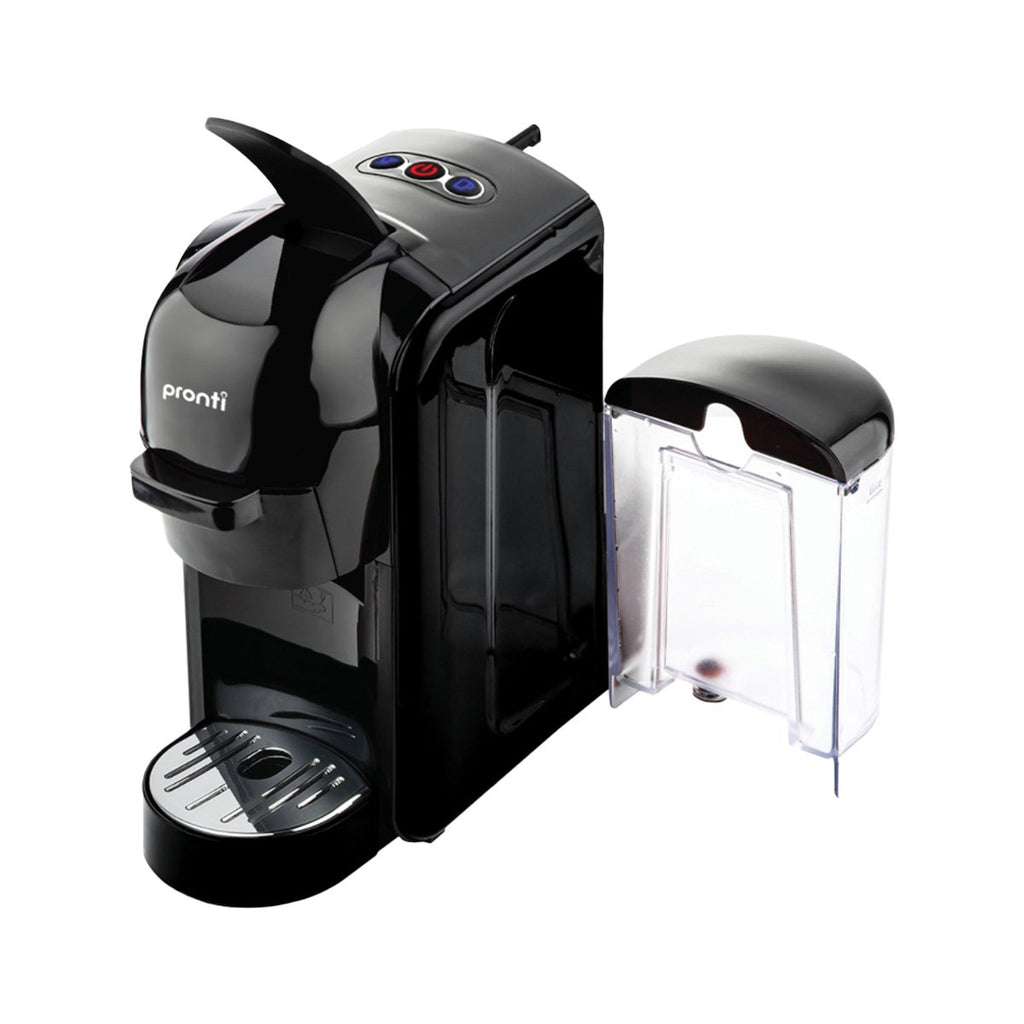 Pronti HomeMaid 3-in-1 Coffee Machine | Nespresso and Caffitaly Compatible | Ground Coffee | 19-Bar Pump | Free Shipping