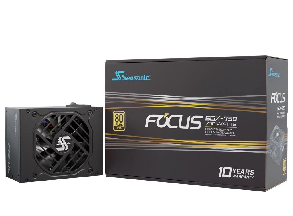 Seasonic FOCUS SGX-750 (2021) 750W Modular 80 Plus Gold PSU